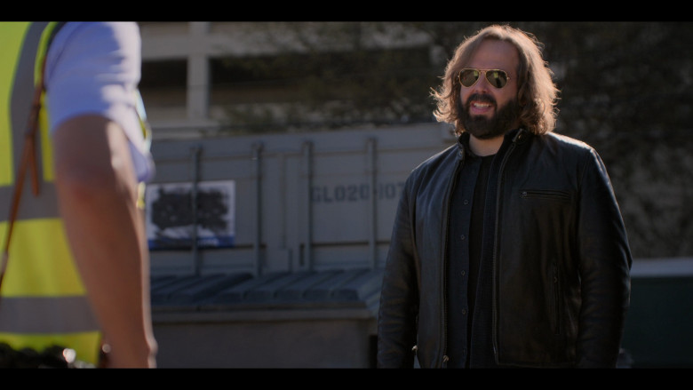 Ray-Ban Aviator Sunglasses Worn by Angus Sampson as Cisco in The Lincoln Lawyer S02E04 "Discovery" (2023) - 382556