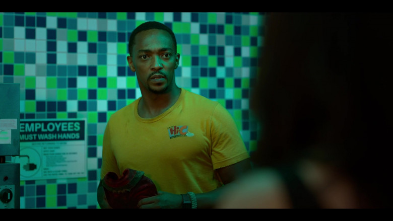Hi-C T-Shirt Worn by Anthony Mackie as John Doe in Twisted Metal S01E04 "WHZDARE" (2023) - 385589