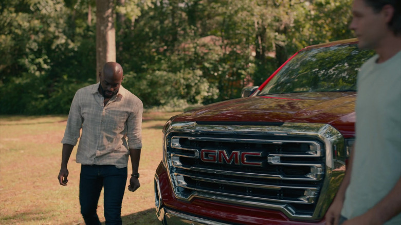 GMC Sierra 1500 Red Pickup Truck in Sweet Magnolias S03E06 "And a Star to Steer Her By" (2023) - 384692