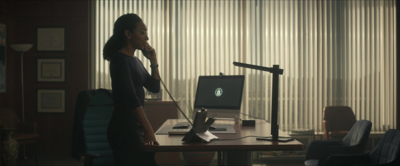 Cisco Desk Series Conferencing Monitor and Phone in Tom Clancy's Jack Ryan S04E05 "Wukong" (2023) - 384010