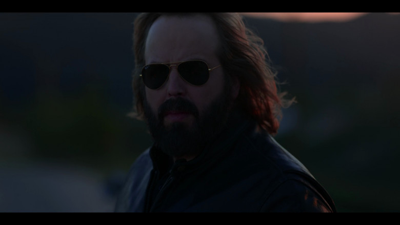 Ray-Ban Aviator Sunglasses of Angus Sampson as Cisco in The Lincoln Lawyer S02E05 "Suspicious Minds" (2023) - 382588
