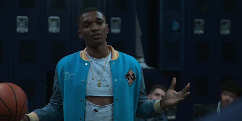 Off-White Men's Jacket Worn by Caleel Harris as Musa Rahim in Swagger S02E03 "Rise + Fall" (2023) - 383003