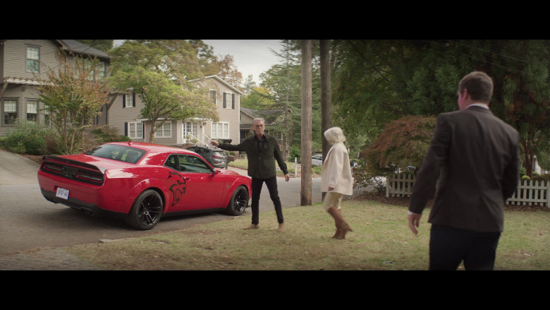 Dodge Challenger SRT Red Car of Pierce Brosnan as Billy McDermott in The Out-Laws (2023) - 382767