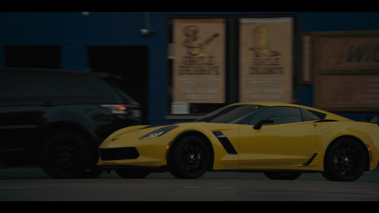 Chevrolet Corvette C7 Yellow Car in Justified: City Primeval S01E03 "Backstabbers" (2023) - 385462