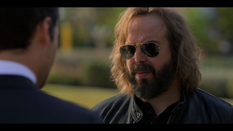 Ray-Ban Aviator Sunglasses of Angus Sampson as Cisco in The Lincoln Lawyer S02E05 "Suspicious Minds" (2023) - 382590