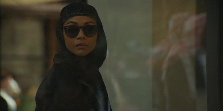 Ray-Ban Erika Women's Sunglasses Worn by Zoe Saldaña as Joe in Special Ops: Lioness S01E01 "Sacrificial Soldiers" (2023) - 385293