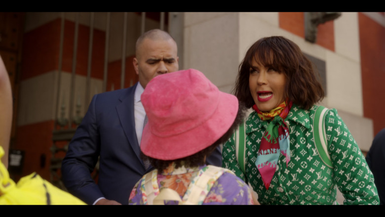 Louis Vuitton Women's Green Jacket Worn by Nicole Ari Parker as Lisa Todd Wexley in And Just Like That... S02E04 "Alive!" (2023) - 382634