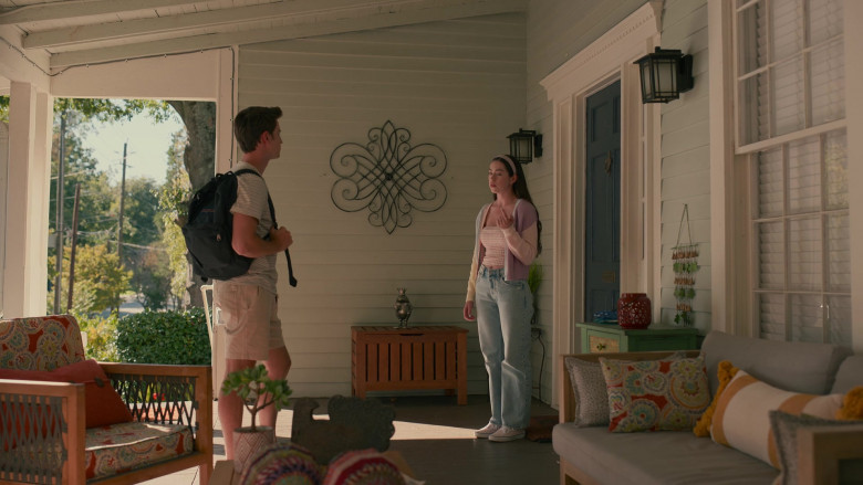 JanSport Backpack in Sweet Magnolias S03E08 "Beat Me at My Own Game" (2023) - 384748
