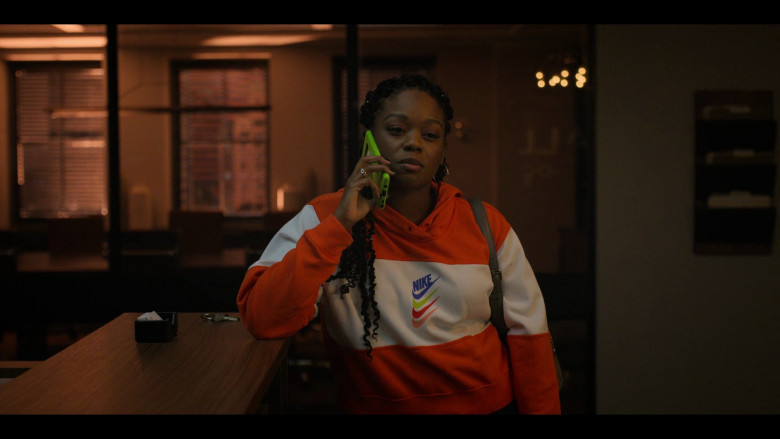 Nike Women's Hoodie Worn by Jazz Raycole as Izzy Letts in The Lincoln Lawyer S02E01 "The Rules of Professional Conduct" (2023) - 382409