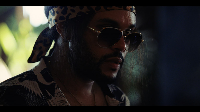 Cartier Men’s Sunglasses Worn by Abel Tesfaye as Tedros in The Idol S01E05 "Jocelyn Forever" (2023) - 382089