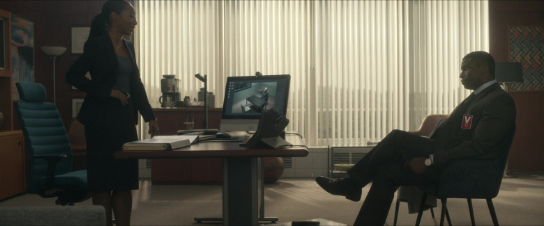 Cisco Desk Series Conferencing Monitor and Phone in Tom Clancy's Jack Ryan S04E06 "Proof of Concept" (2023) - 384037