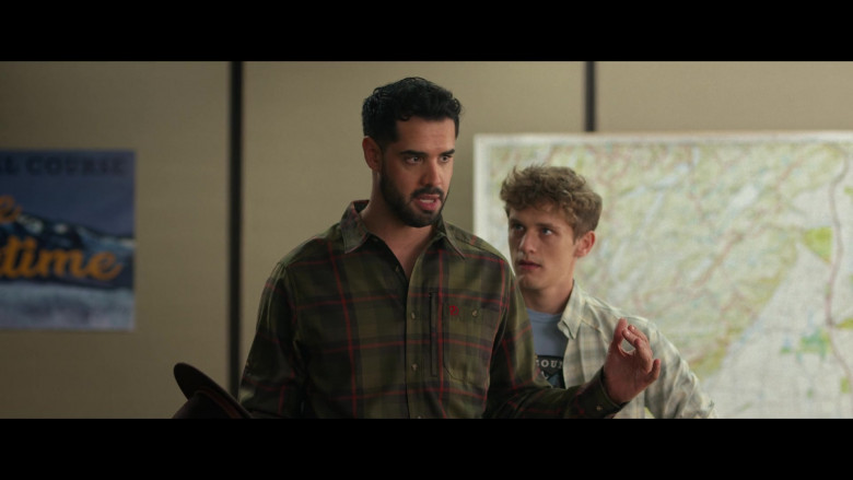 Fjallraven Plaid Shirt Worn by Esteban Benito as Mason in Happiness for Beginners (2023) - 385819