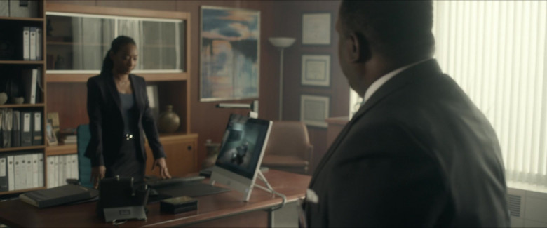 Cisco Desk Series Conferencing Monitor and Phone in Tom Clancy's Jack Ryan S04E06 "Proof of Concept" (2023) - 384038