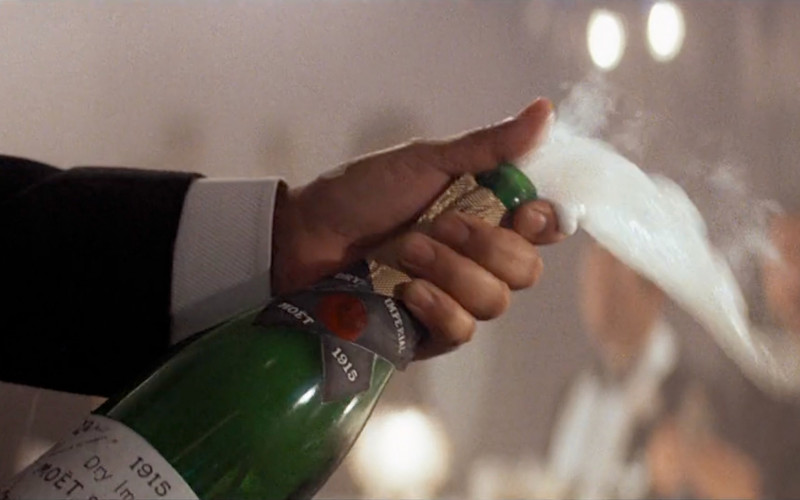 Moet Champagne Bottles in Indiana Jones and the Temple of Doom (1984)