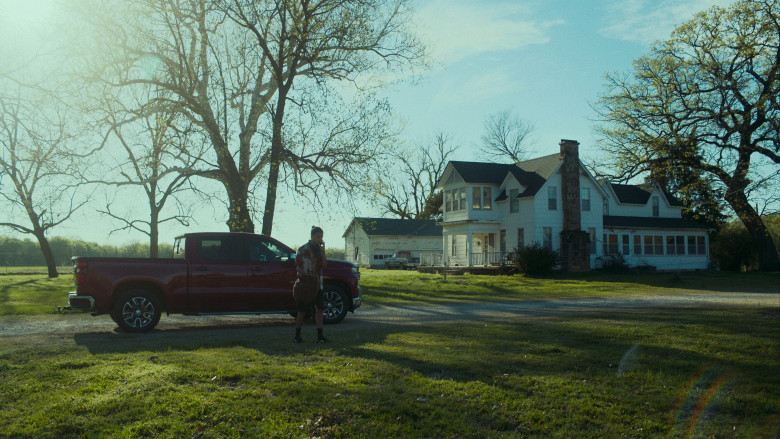 Chevrolet Silverado Red Car in Reservation Dogs S03E03 "Deer Lady" (2023) - 388260