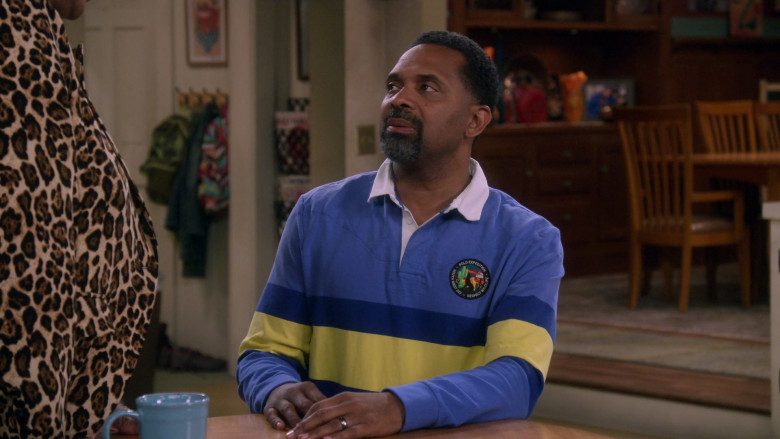 Ralph Lauren Polo Expedition Shirt Worn by Mike Epps as Bernard "Bennie" Upshaw Sr. in The Upshaws S04E05 "Really, Mama?" (2023) - 393470