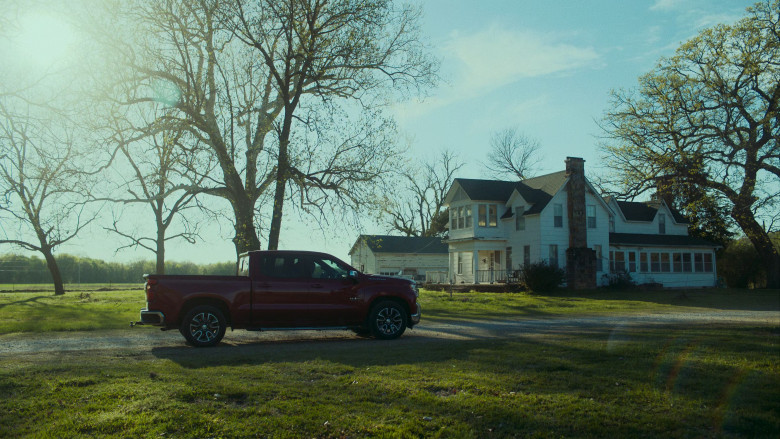 Chevrolet Silverado Red Car in Reservation Dogs S03E03 "Deer Lady" (2023) - 388263