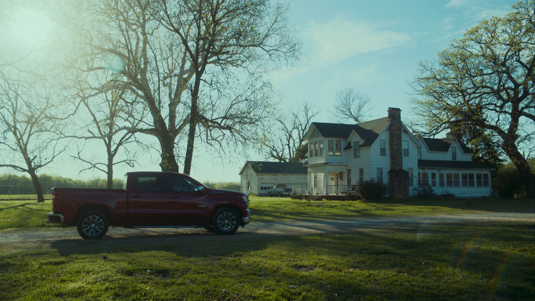 Chevrolet Silverado Red Car in Reservation Dogs S03E03 "Deer Lady" (2023) - 388266
