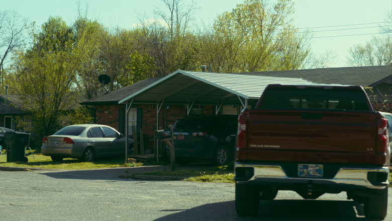 Chevrolet Silverado Red Car in Reservation Dogs S03E03 "Deer Lady" (2023) - 388270