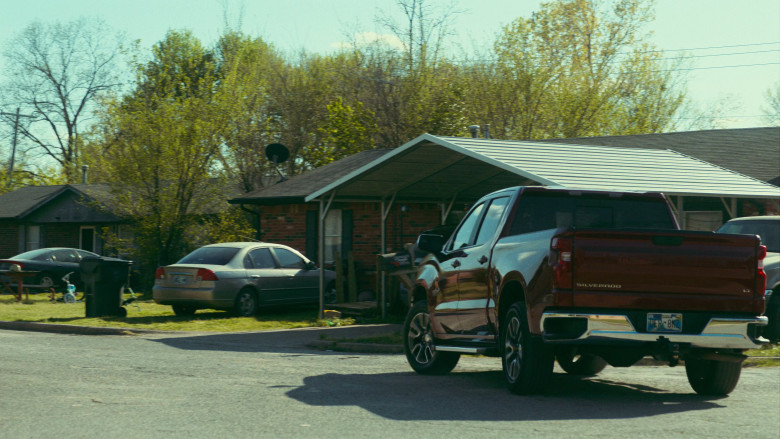 Chevrolet Silverado Red Car in Reservation Dogs S03E03 "Deer Lady" (2023) - 388271
