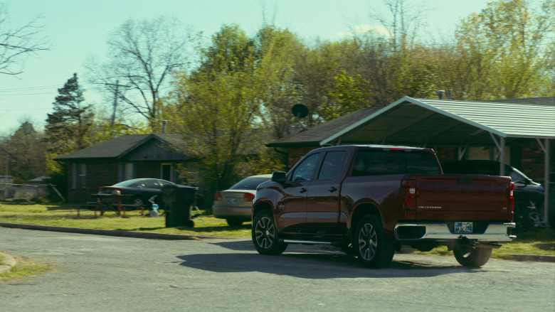 Chevrolet Silverado Red Car in Reservation Dogs S03E03 "Deer Lady" (2023) - 388272