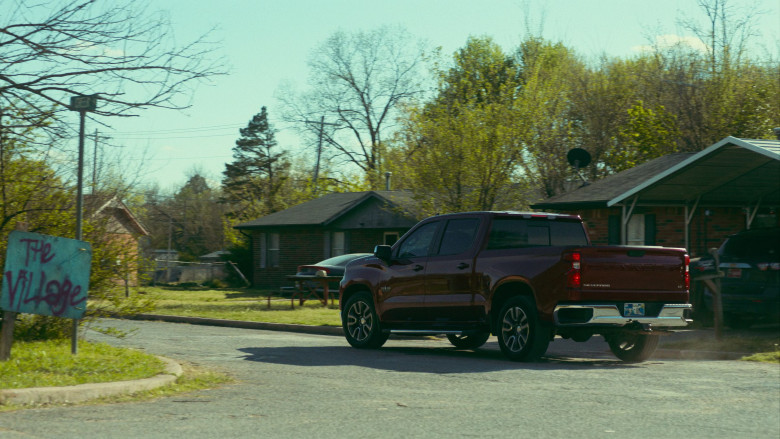 Chevrolet Silverado Red Car in Reservation Dogs S03E03 "Deer Lady" (2023) - 388273