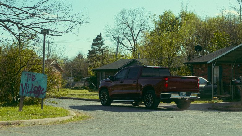 Chevrolet Silverado Red Car in Reservation Dogs S03E03 "Deer Lady" (2023) - 388274