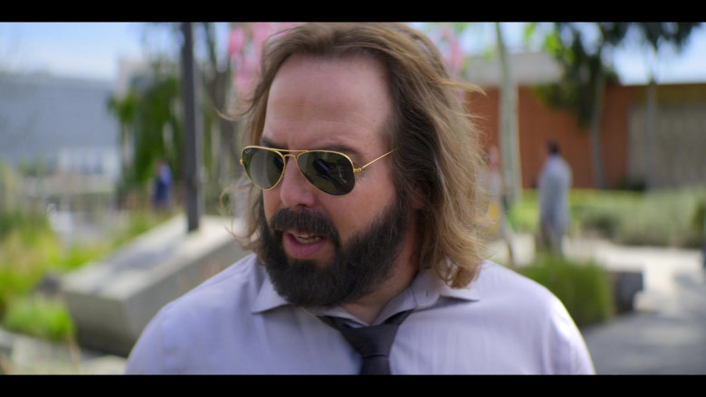 Ray-Ban Aviator Sunglasses of Angus Sampson as Cisco in The Lincoln Lawyer S02E09 "The Fifth Witness" (2023) - 387119
