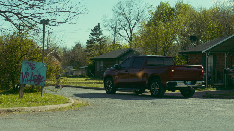 Chevrolet Silverado Red Car in Reservation Dogs S03E03 "Deer Lady" (2023) - 388276