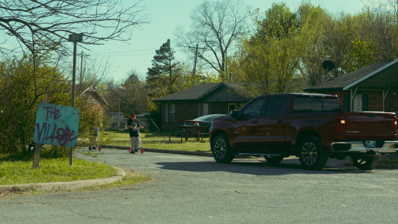 Chevrolet Silverado Red Car in Reservation Dogs S03E03 "Deer Lady" (2023) - 388277