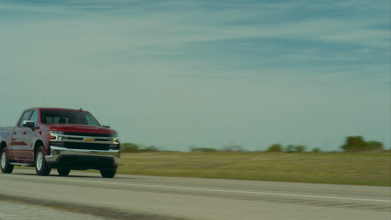 Chevrolet Silverado Red Car in Reservation Dogs S03E03 "Deer Lady" (2023) - 388230