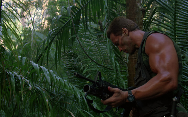 Seiko Solar Diver Watch of Arnold Schwarzenegger as Major Alan "Dutch" Schaefer in Predator (1987)