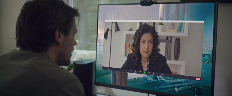 Dell Monitor and Zoom Meeting App in Puppy Love (2023) - 391547
