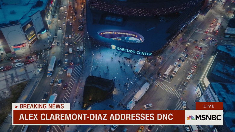 Barclays Center Arena and MSNBC in Red, White & Royal Blue (2023) - 388847