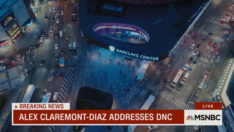 Barclays Center Arena and MSNBC in Red, White & Royal Blue (2023) - 388850