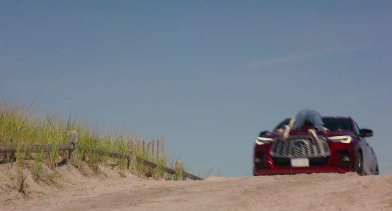 Infiniti QX55 Red Car of Andrew Barth Feldman as Percy Becker in No Hard Feelings (2023) - 387939