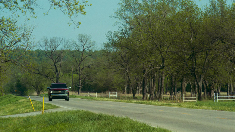 Chevrolet Silverado Red Car in Reservation Dogs S03E03 "Deer Lady" (2023) - 388239