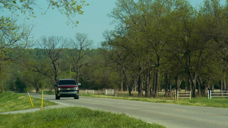 Chevrolet Silverado Red Car in Reservation Dogs S03E03 "Deer Lady" (2023) - 388240