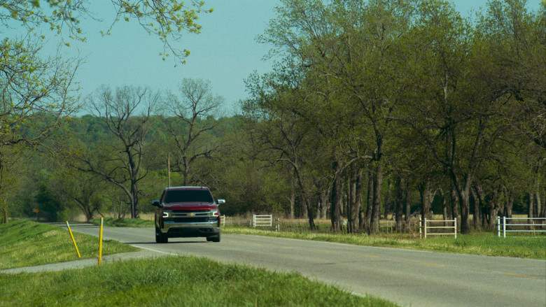 Chevrolet Silverado Red Car in Reservation Dogs S03E03 "Deer Lady" (2023) - 388241