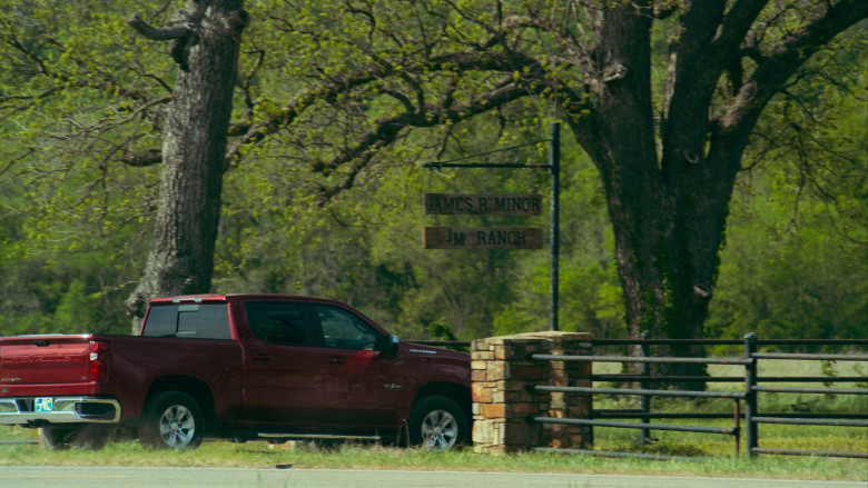 Chevrolet Silverado Red Car in Reservation Dogs S03E03 "Deer Lady" (2023) - 388245