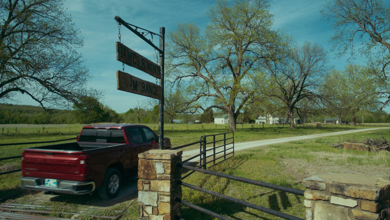 Chevrolet Silverado Red Car in Reservation Dogs S03E03 "Deer Lady" (2023) - 388246