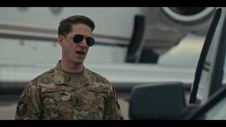 Ray-Ban Aviator Sunglasses Worn by Zach Appelman as Lt. Jennings in Special Ops: Lioness S01E05 "Truth Is the Shrewdest Lie" (2023) - 389730