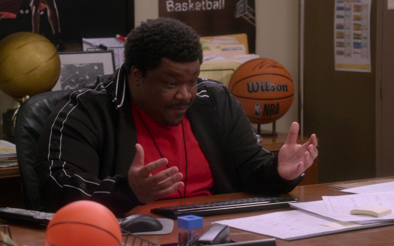 Wilson NBA Basketball in The Upshaws S04E04 "Slap Happy" (2023)
