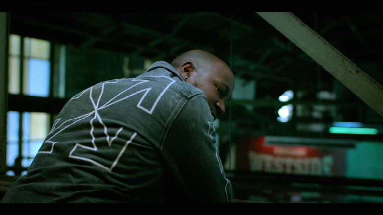 Off-White Men's Denim Jacket in Power Book IV: Force S02E04 "The Devil's in the Details" (2023) - 405847