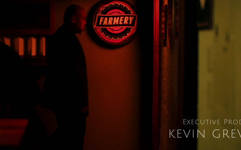 Farmery Estate Brewery Sign in King of Killers (2023)