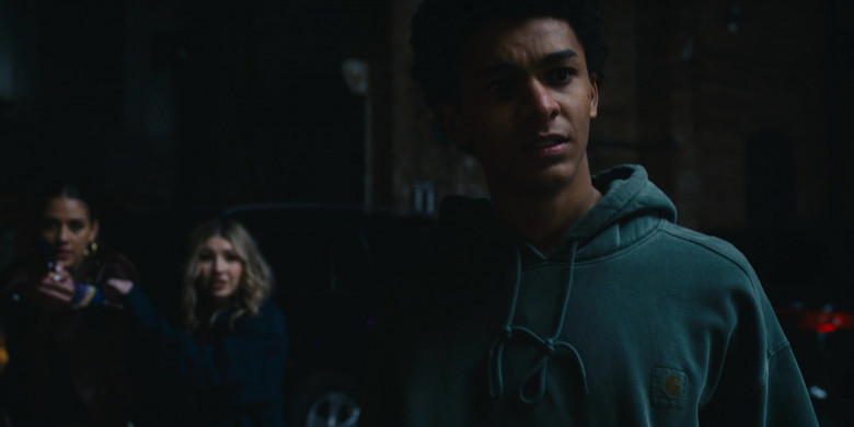 Carhartt Hoodie Worn by Jaden Michael as Mickey Bolitar in Harlan Coben's Shelter S01E07 "Sweet Dreams are Made of This" (2023) - 402618