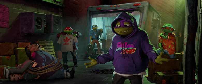 Adidas T-Shirt in Teenage Mutant Ninja Turtles: Mutant Mayhem (2023) - 397153