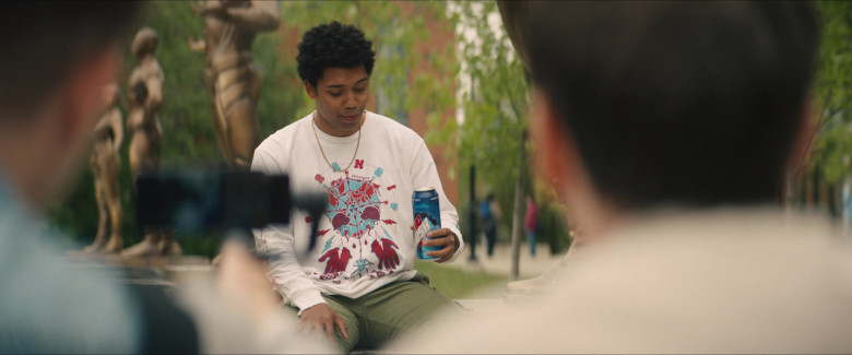 Paranoid Streetwear Long Sleeve T-Shirt Worn by Chance Perdomo as Andre Anderson in Gen V S01E01 "God U." (2023) - 408609