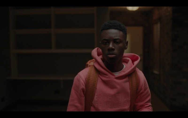 Fear of God Essentials Hoodie in The Chi S06E08 "Who Shot Ya?" (2023)