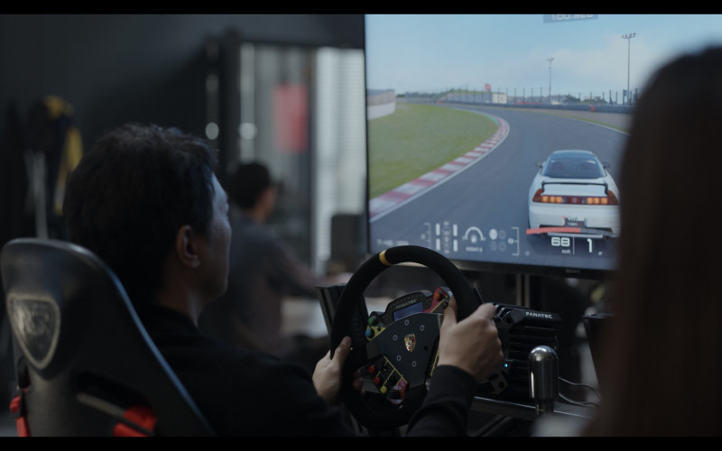 Sony TV, Ferrari x Fanatec Steering Wheel in Gran Turismo (2023)